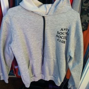 Fake anti social social jacket